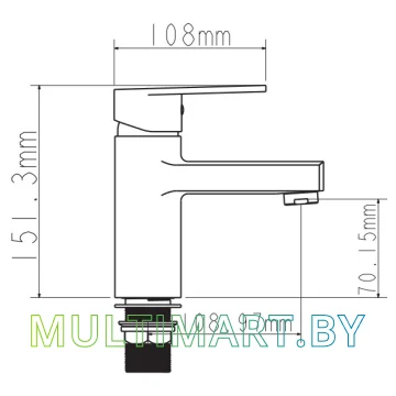 Смеситель Econoce EC0300 картинка 2